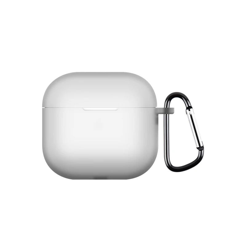 Silicone Wireless Headset Cover with Hook - Soft TPU Protection Case