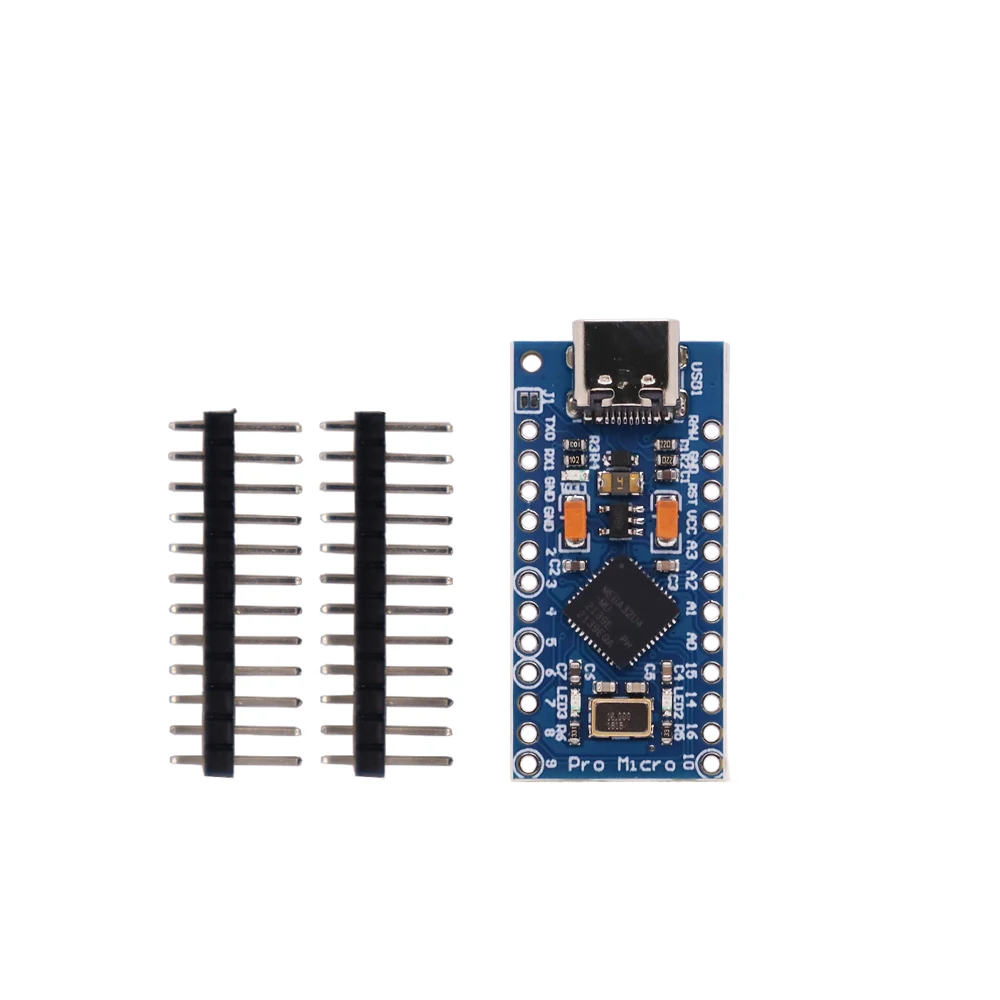 Development Board Circuit Board Arduino Controller Arduino Module Arduino Development Board Arduino Module For Arduino ATmega32U4 3.3V 8Mhz Pro Micro 5V 16MHz Board Module MINI/ MICRO/Type-C USB For Arduino/Leonardo Controller Replace Pro