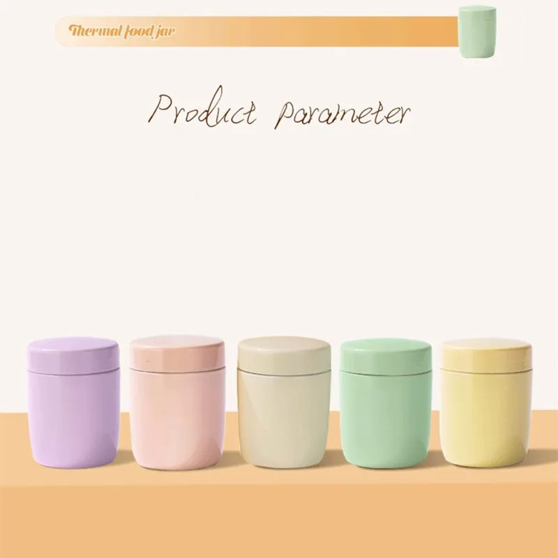 Portable Food Thermos for Kids Stainless Steel 316 Lunch Box 260ML Mini Soup Containers Vacuum Flasks Thermo cup water bottle thermal mug stainless steel thermos bottle thermal water bottle stainless steel water bottle stainless steel cup stainless steel thermos cup stainless steel thermal container