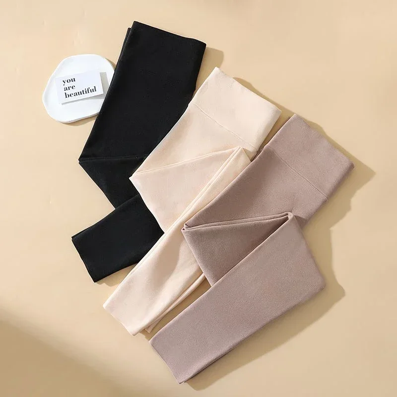 Thermal Underwear Sets Women Thermal Underwear Winter Long Sleeve Bottoming Top Seamless Thick Double Layer Warm Lingerie Woman 2 Pcs Set Sleepwear/602