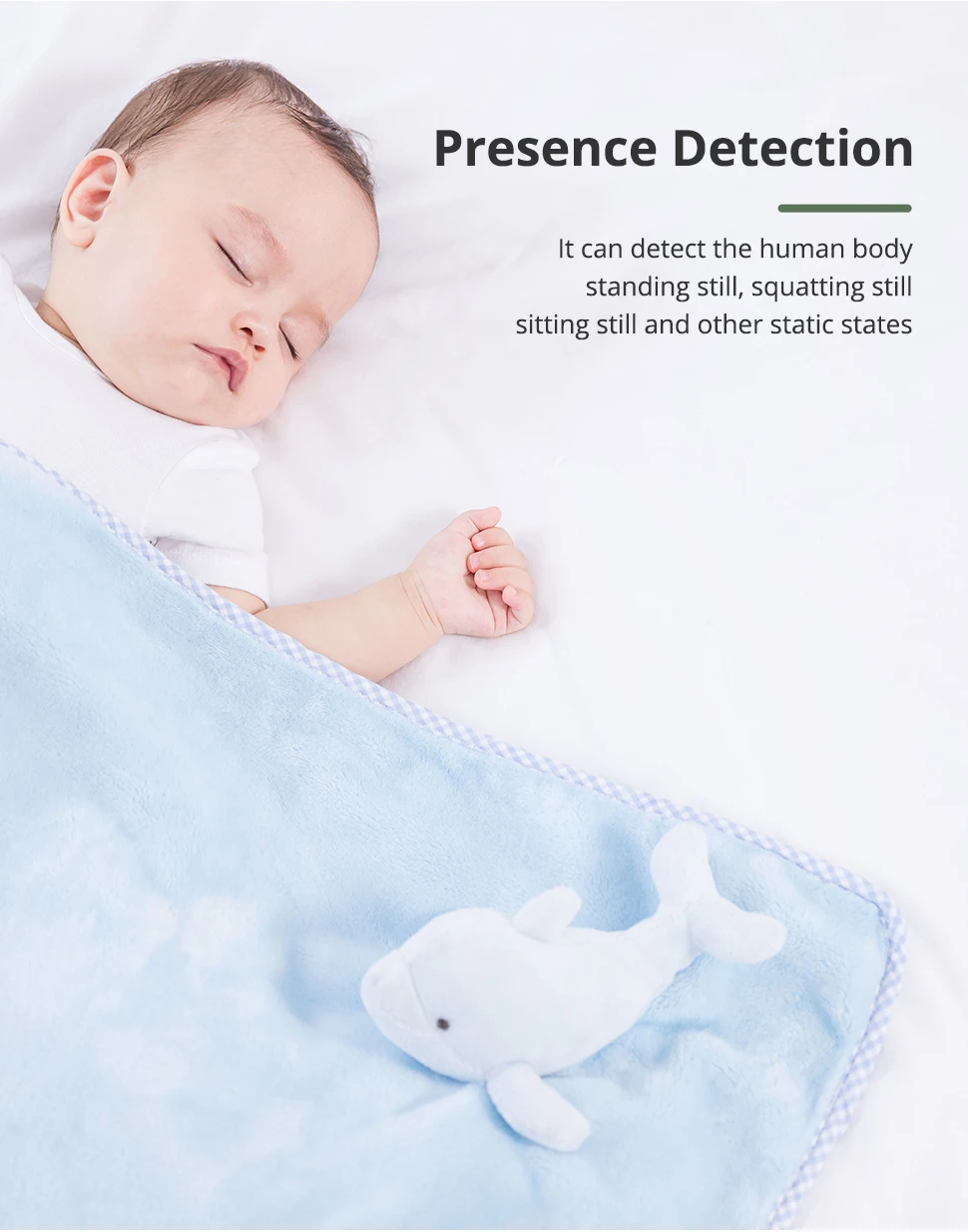 Benexmart Tuya Zigbee MmWave Radar Human Presence Sensor Luminance Distance Dete