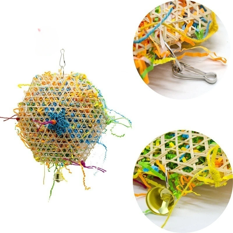 1pcs Parrot bite toy