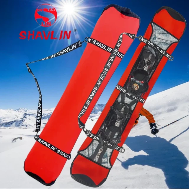 Red Color Ski Snowboard Bag Scratch-Resistant Monoboard Plate Protective  Case Skiing Snowboarding Snowboards Ski Carry Bag - AliExpress