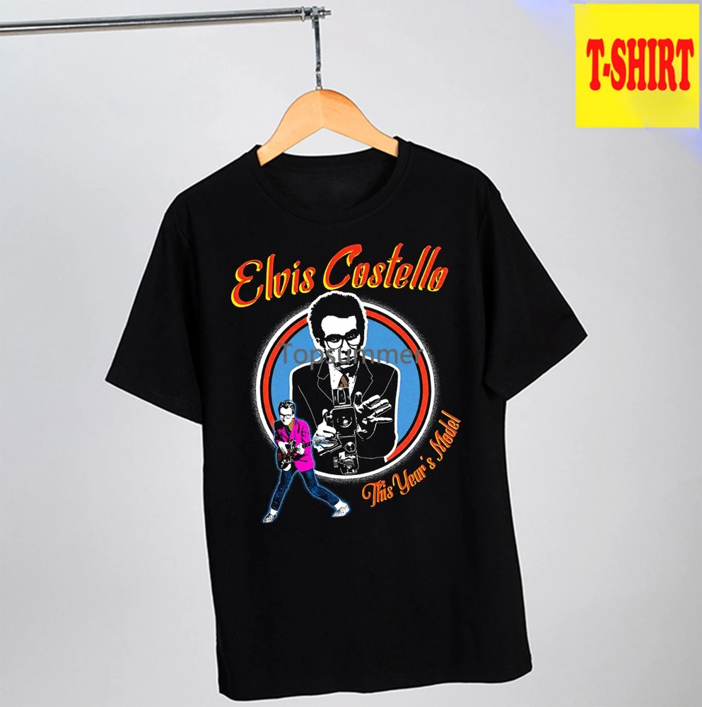 

Elvise Costello Black Cotton Men And Women T Shirt S-4Xl Ee171