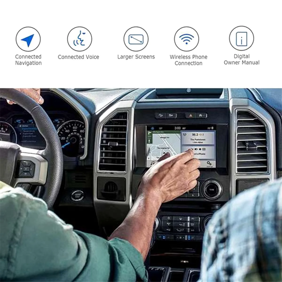 HC3T-14F014-BD APIM  ī÷, Ford Sync3 V3.4 2016-2017  