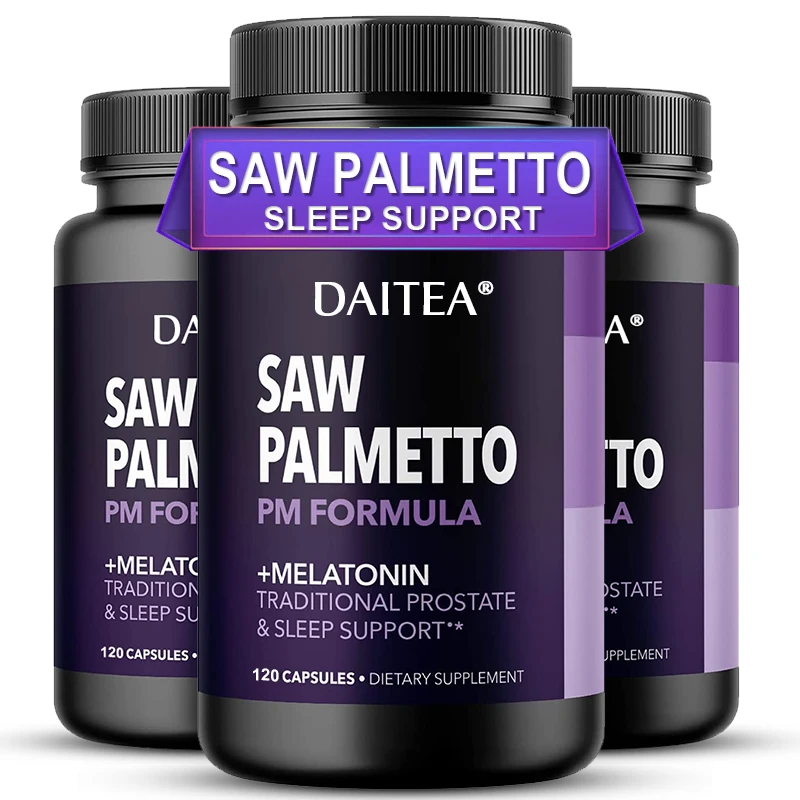 

Men's Nighttime Sleep Supplement - Urinary Tract and Urinary Health, Reduce Urinary Frequency, Improve Sleep, Hair Growth Agent