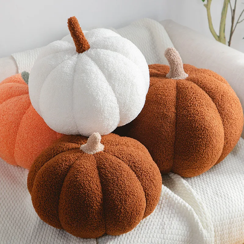 Hot Sale 20cm Funny Pumpkin Plush Pillow Creative Special-shaped Sofa Cushion Halloween Decoration Cute Children Plush Toys 8 14 years old children outdoors special hiking shoes for kids boy teenagers leather sneakers non slip autumn pupil mountain