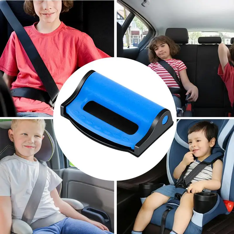 Car Seat Belt Clip Belt Cover Clips Locking Clip Seat Adjuster Strap Positioner Locking Safe Seatbelt Tension Adjuster