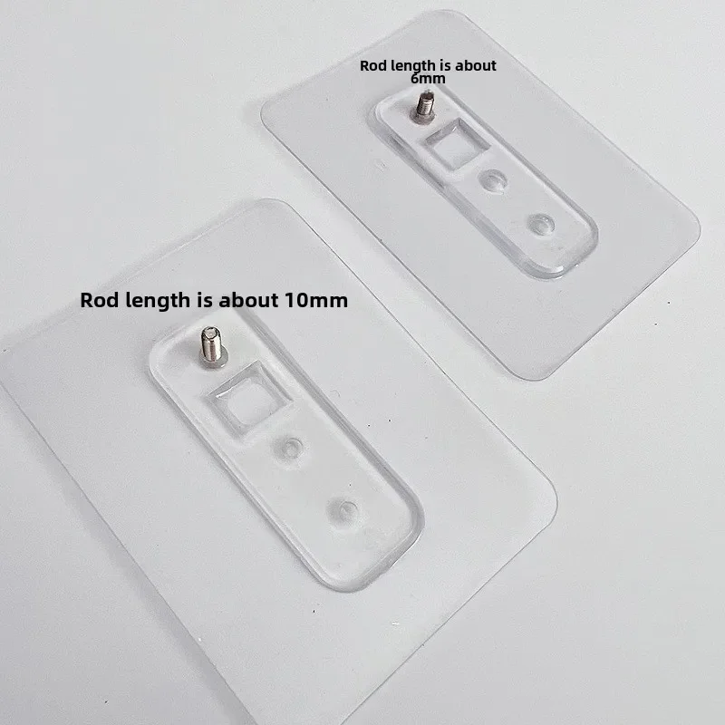 Shelf Screw Sticker Bathroom Shelf Bathroom Storage Shelf Storage Shelf Foldable Shelf Floating Shelves Bathroom Accessories 2pcs Bathroom Shelf Screw Sticker 4x10mm Nail-free Stickers Strong and Non-marking Firm Self-adhesive Large Rack ScrewStickers