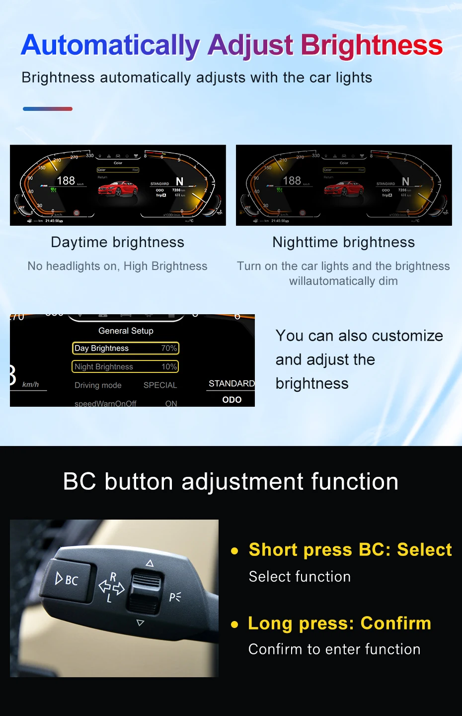 11inch New Product Facroy Price Digital LCD Car Dashboard For BMW X1 E84 2013 20