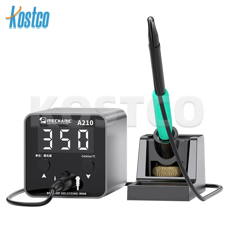 

MECHANIC A210 New Models Desktop Portable Soldering Station LED Large Display Suitable For Mobile Phone Repair Soldering Tools