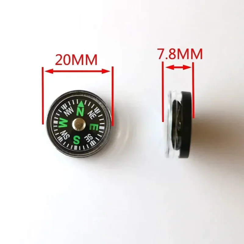 Portable Mini Compass for Camping Hiking Navigation Tools Outdoor Sports Mountaineering Survival Handheld Tactical Compass