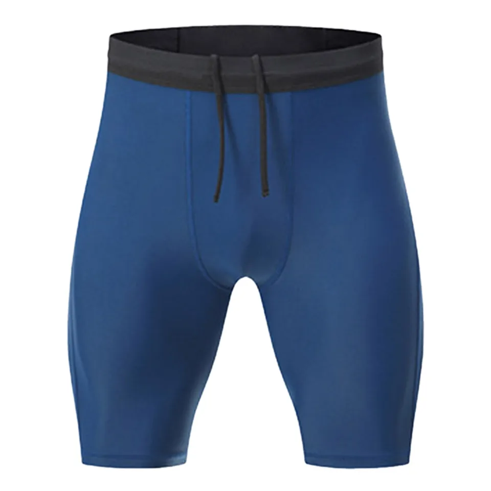 Men's Compression Sports Shorts with Pockets