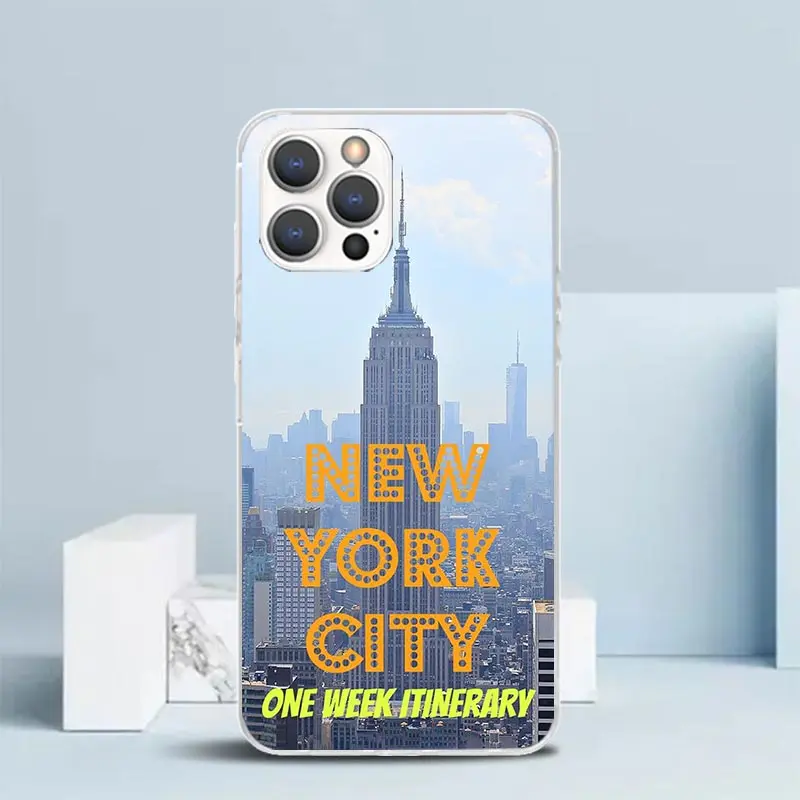 NYC New York City Soft TPU Phone Case - Air Cushion Design