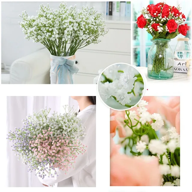 3/5/10pcs Gypsophila Artificial Flowers