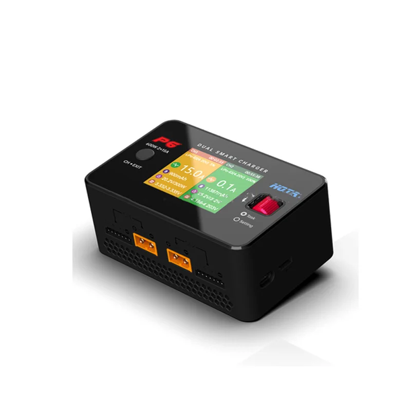 OVONIC X1PRO Cargador Doble Canal Para Baterías LiPo 2S-6S – 300W AC / 700W DC, 16A, Compatible Con LiFe, LiHv Y NiMH, Actualizable