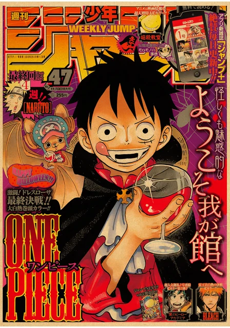 J· Juego de Pegatinas Impermeables de One Piece de Anime Japonés, 48und