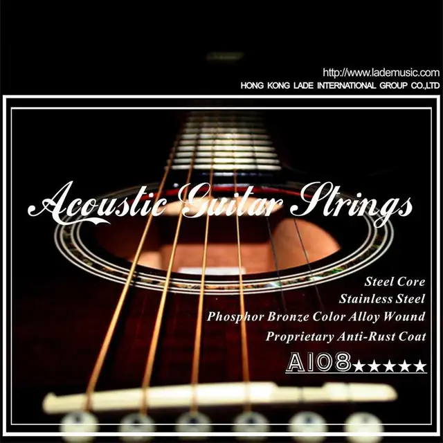 Optima VintageFlex Low Tension Acoustic Guitar Strings,