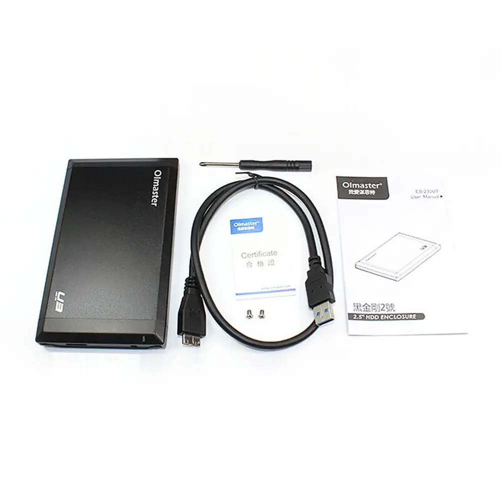 EB-230U3 2.5 inch External Hard Drive USB3.0 to SATA 5 Gbps 480 Mbps Aluminum External HDD Case 3.5 inch hdd case