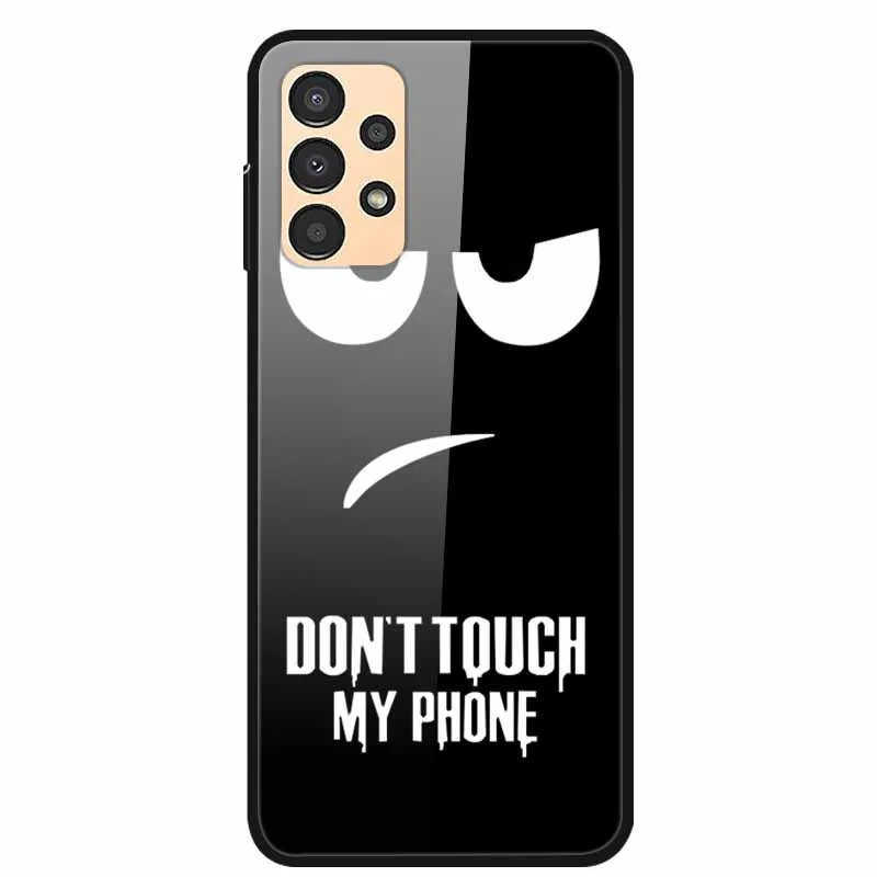 Luxury Tempered Glass Hard Back Cover