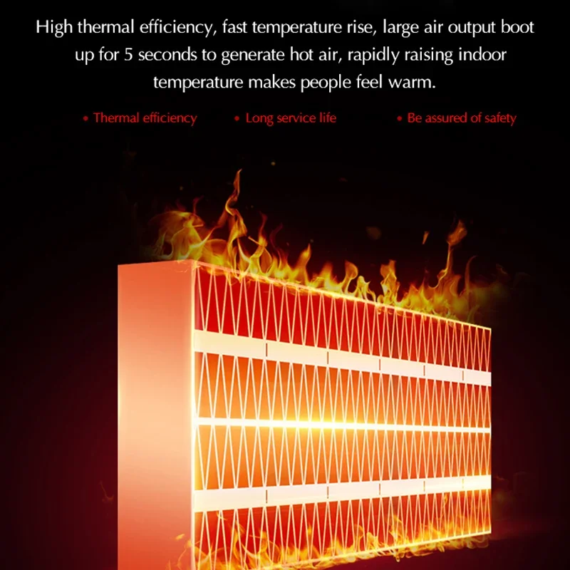 Air Conditioner Wall-mounted portable Heating Fan Home Dormitory timing free installation Remote control