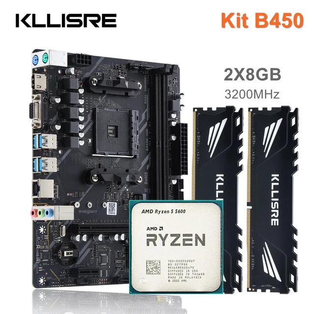 ryzen5 5500＋マザボ＋メモリセット売り ryzen5 5500 a520マザーボード 16gbメモリセット