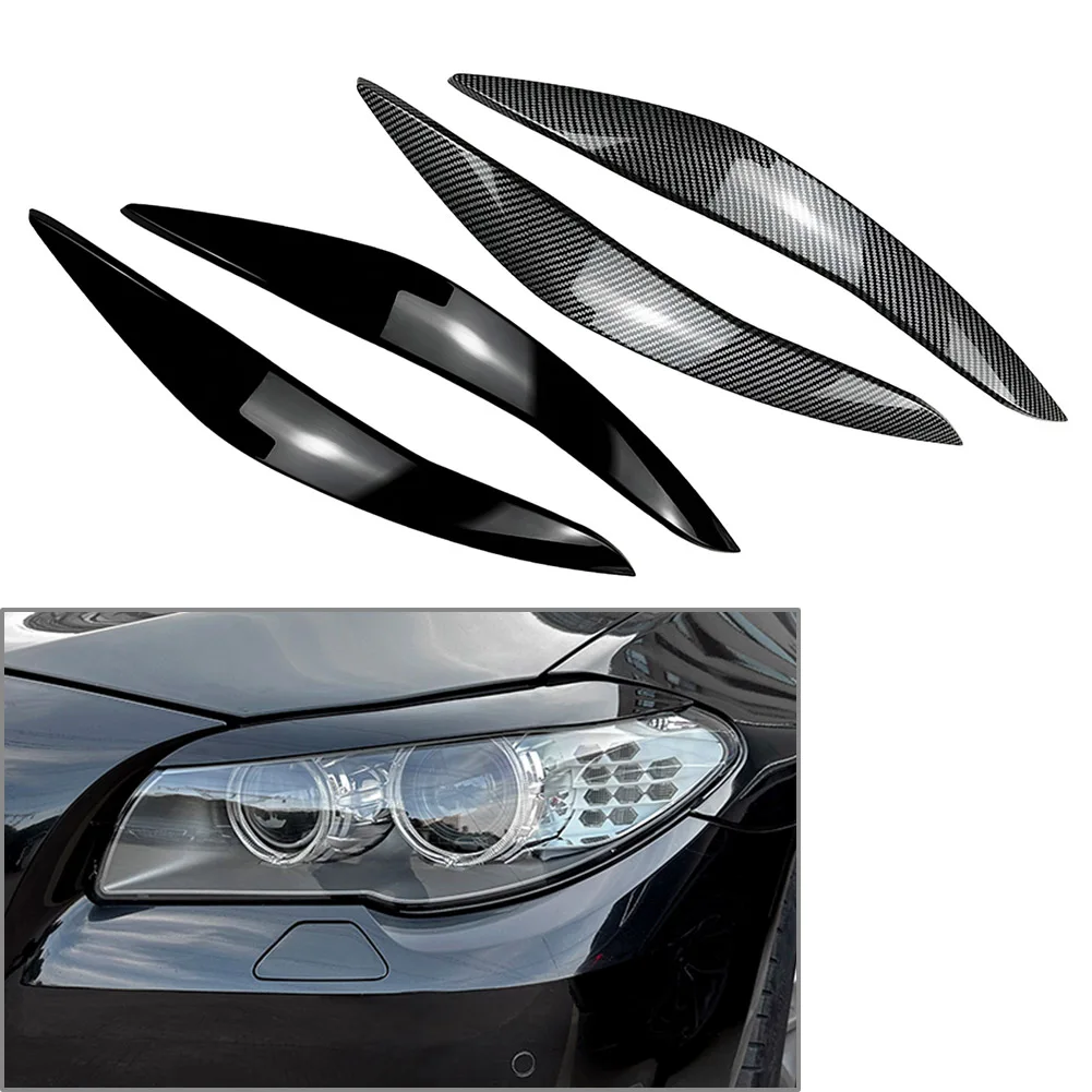 

2 шт., накладки на передние фары BMW 5 серии F10 F11 2011 2012 2013 2014