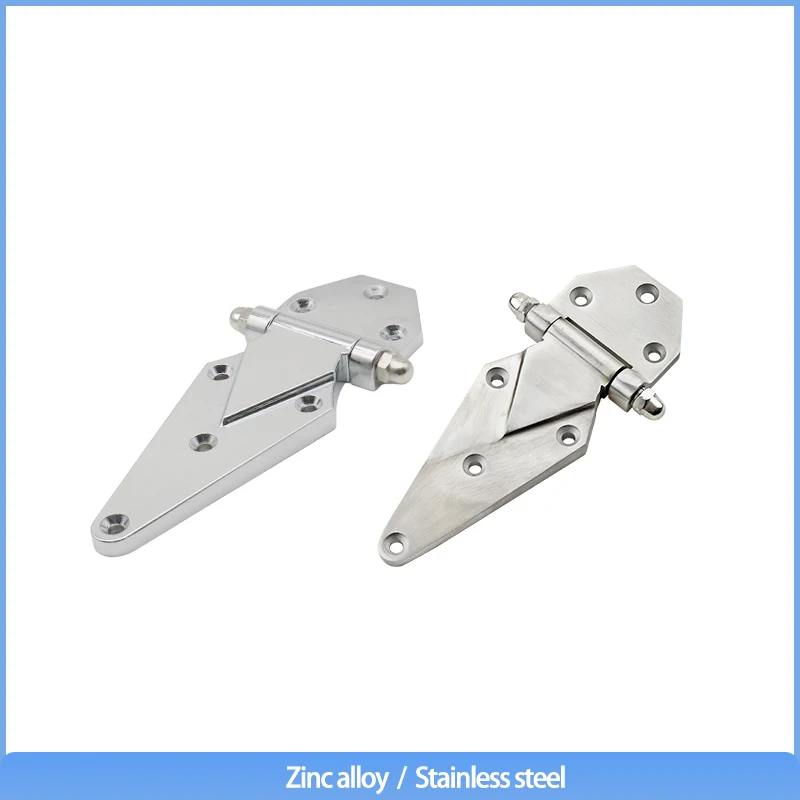 

Heavy-Duty 304 Stainless Steel or Zinc Alloy Hinge for Engineering Equipment Doors Refrigerated Truck and Compartment Doors