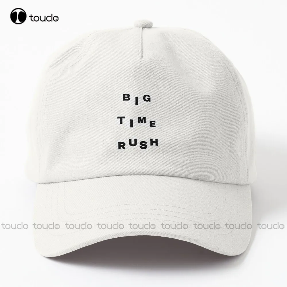 Big Time Rush Dad Hat Cute Hats For Women Comodo Best Girls Sports Denim Color Cotton Denim Caps Outdoor Cotton Caps Funny