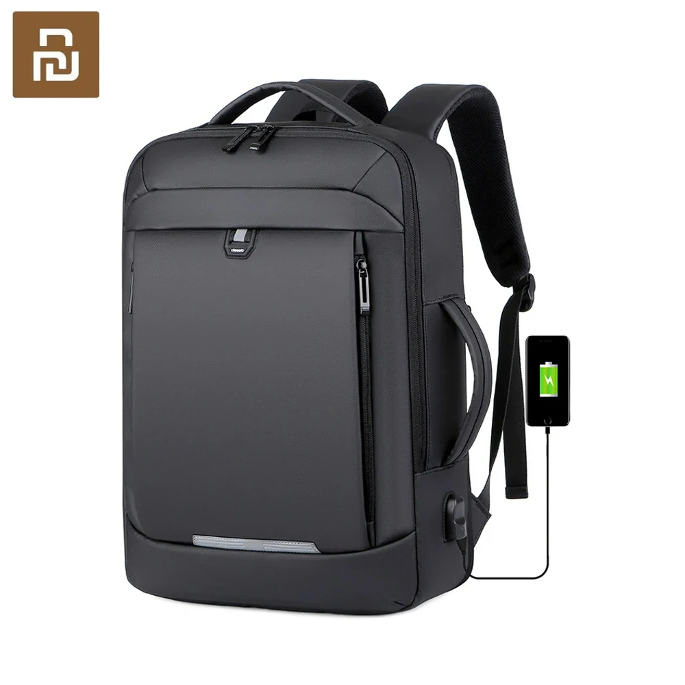 Xiaomi Large Capacity 40L Expandable Laptop Computer Backpack USB Charging School Bag Waterproof Multifunctional Travel Backpack