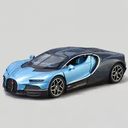 1:32 Bugatti Tourbillon V16 Supercar Diecast Model Car Toy - Premium Alloy Collectible for Children and Hobbyists (Blue)