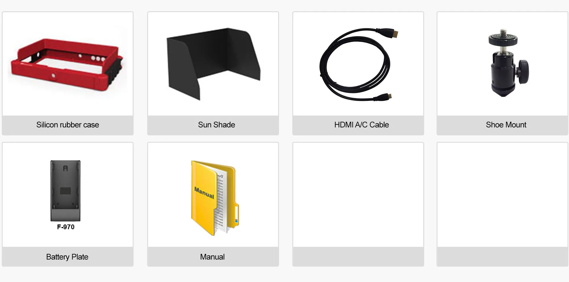 A7S 7 inch 4K Camera-top HDMI-compatible monitor 1920×1200 for world-famous 4K/F