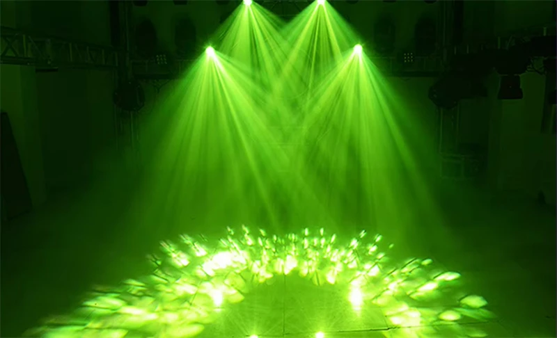 4 pieces Beam 380W moving head dj light rotation rainbow effect dmx 20R dj beam