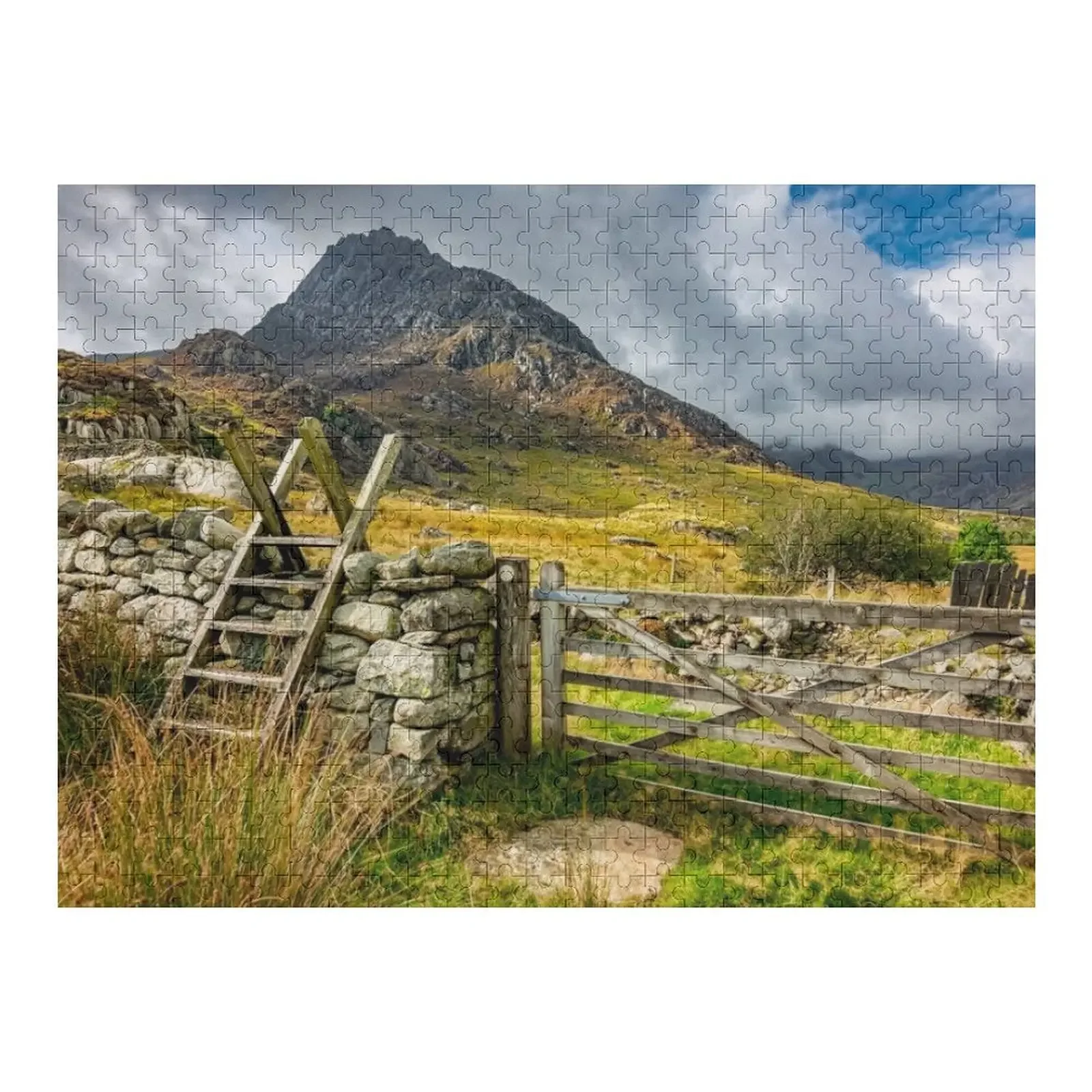

Way To Tryfan Mountain Jigsaw Puzzle Baby Wooden Custom Child Gift Puzzle