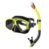 JSJM Professional Swimming Diving Mask Waterproof Silicone Glasses Swimming Glasses UV Goggles Scuba Masks Snorkeling Tube Set 1