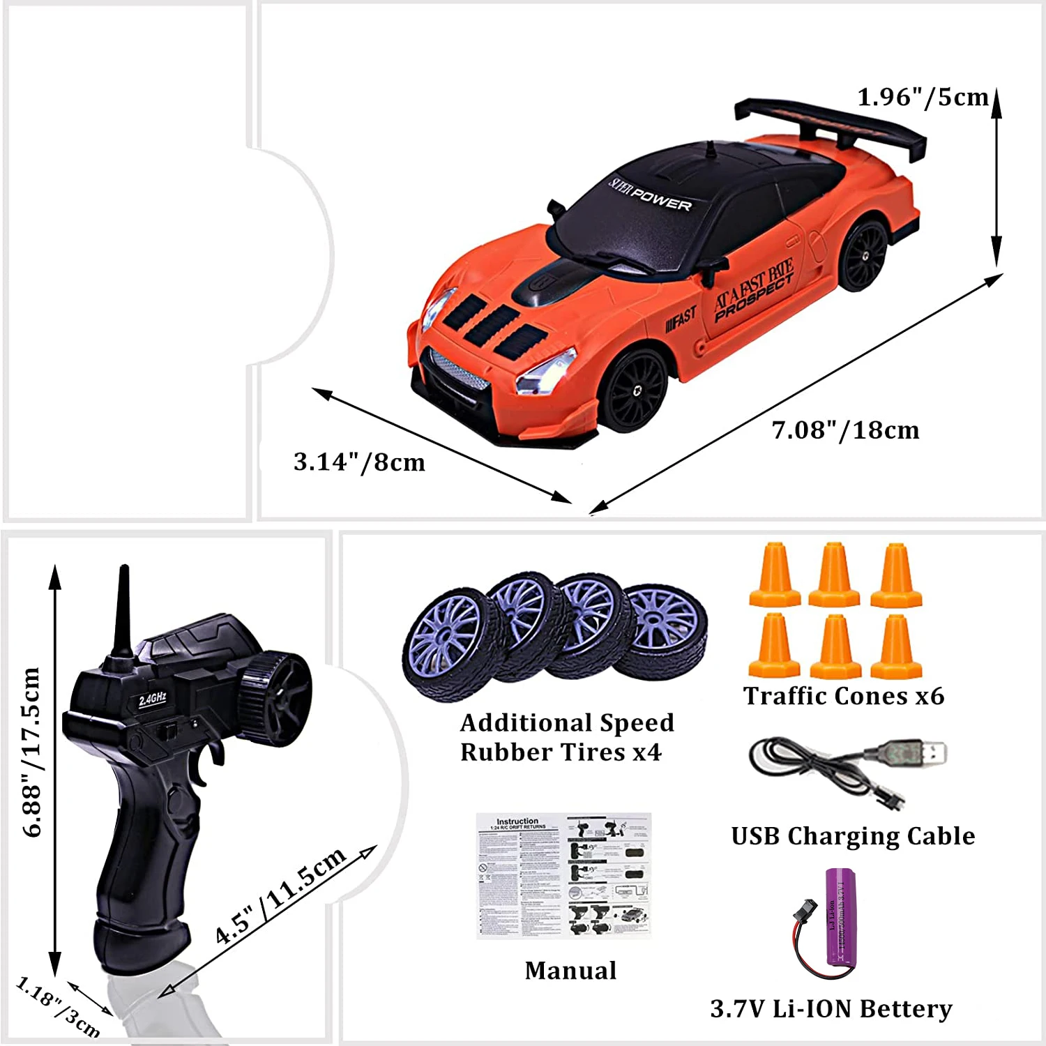 Source Carrinho de brinquedo rc race gtr, modelo de carros de