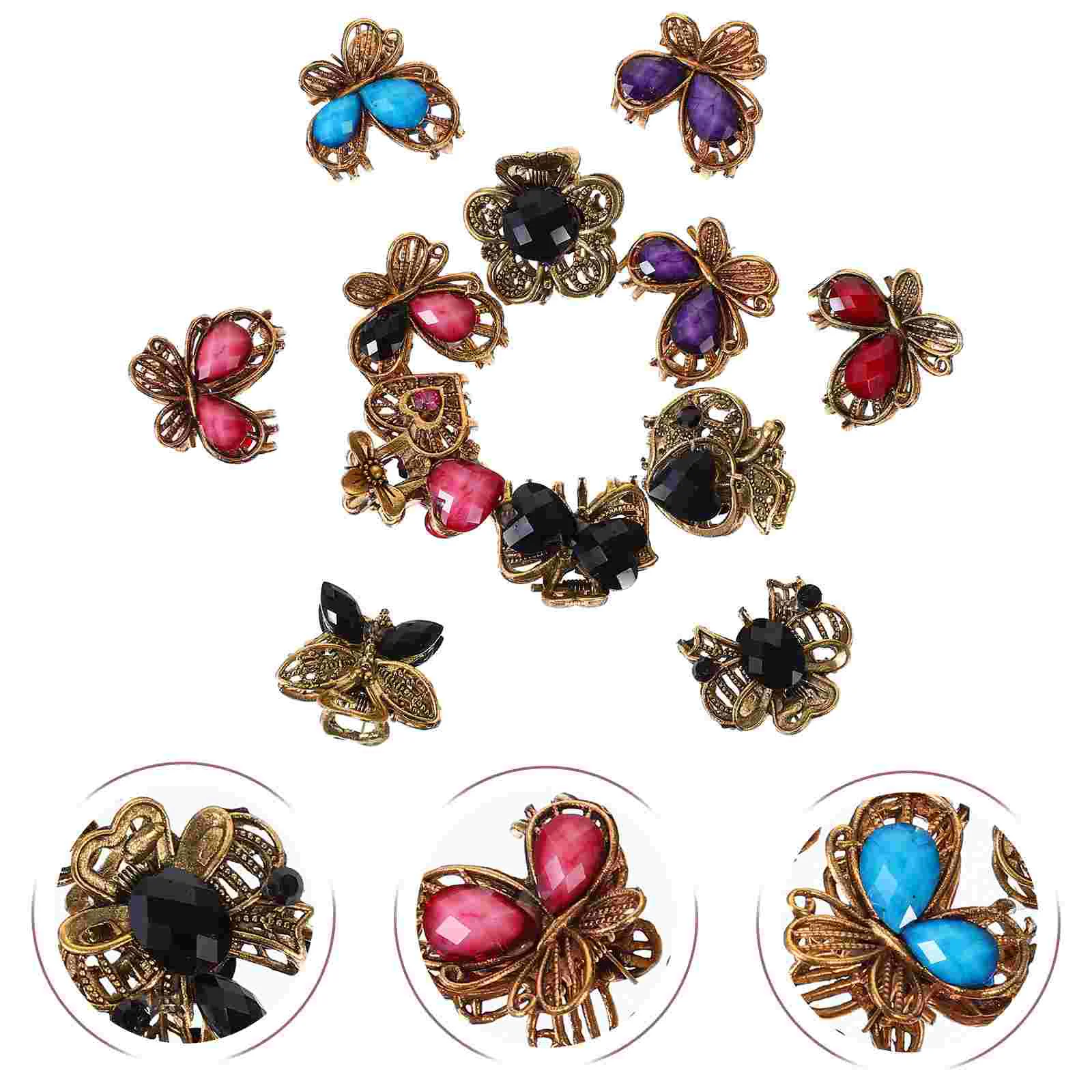 

Alloy Mini Claw Clip Kids Small Hair Clipss For Girls Small Women Barrette Jaw Kids Clips for Girls