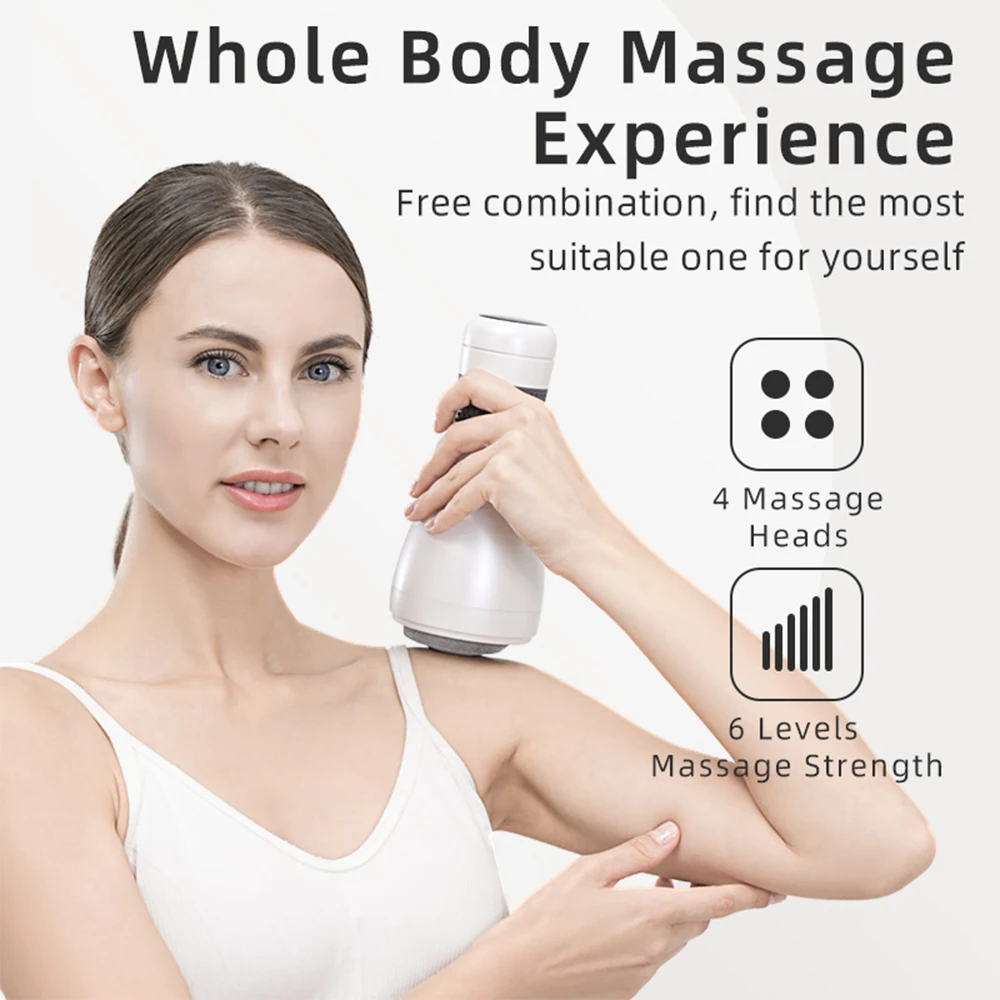 

Body Slim Massager Infrared Therapy Gua Sha Scraping Anti Cellulite Fat Burner Beauty Shaping Weight Loss Electric Stimulator