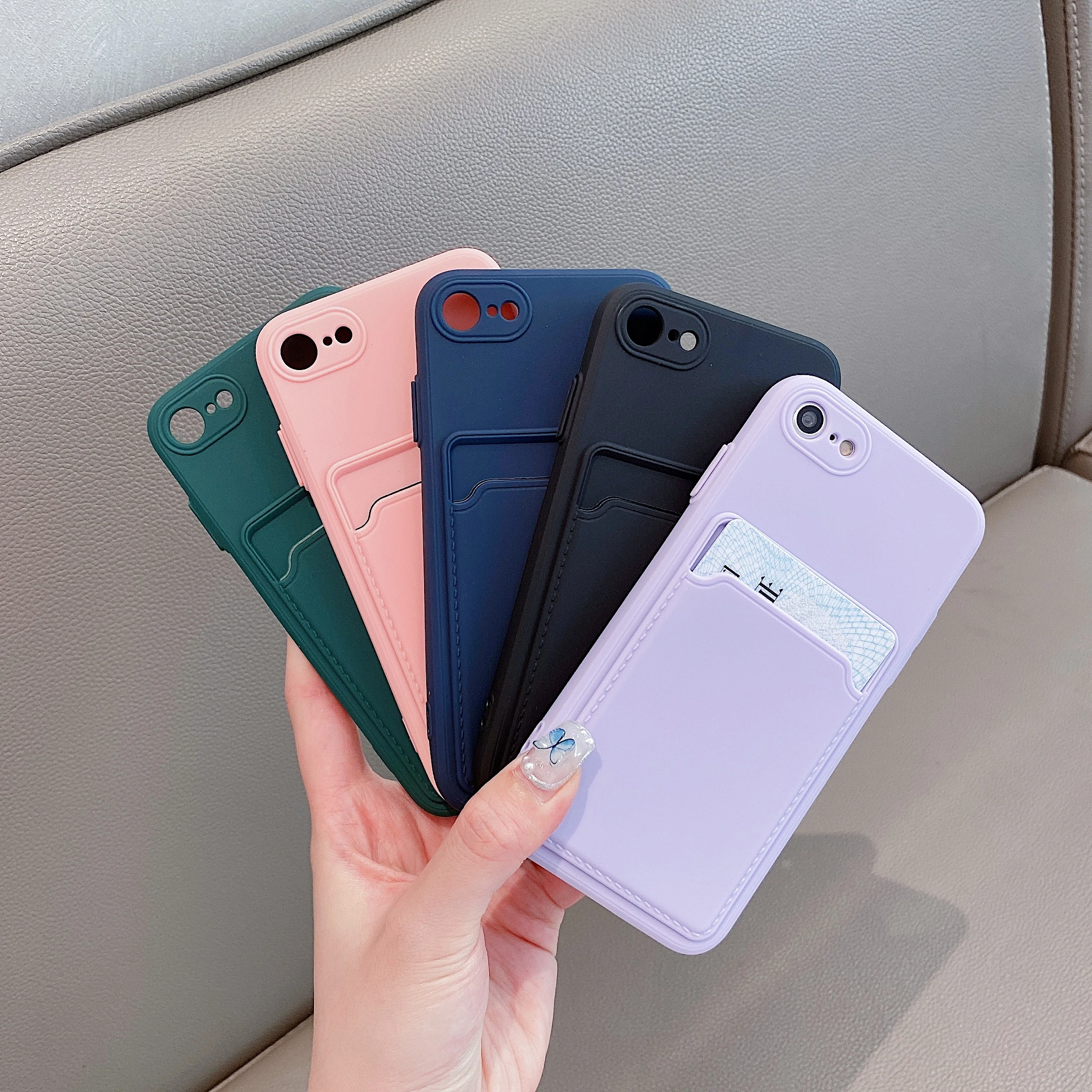 Solid Color Soft Plastic Phone Case Is Suitable For IPhone 14 Plus 13 Pro 12 Mini 11 XS XR MAX 7