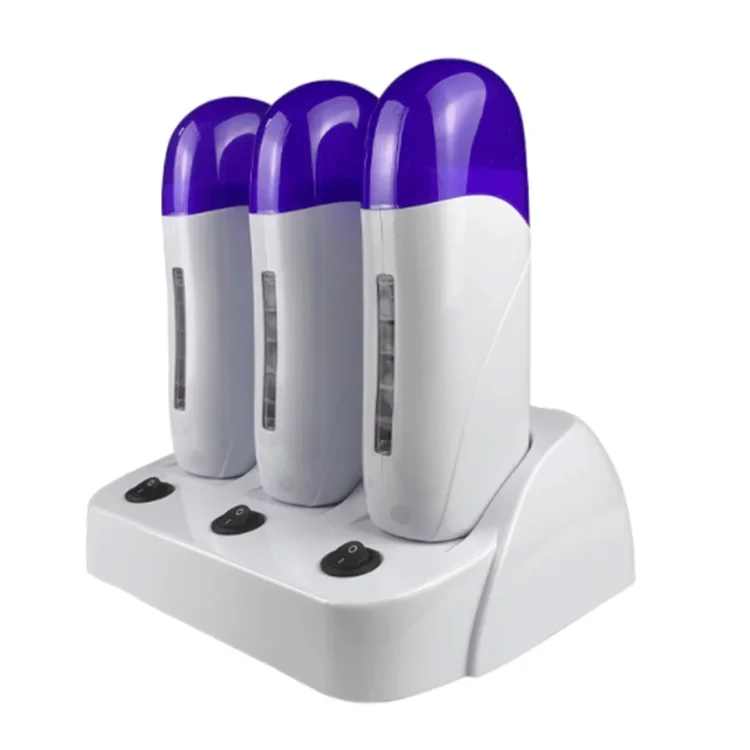 Depilatory Wax Heater Warmer Fast Melting Single Roll On Wax Heater With Cartridge