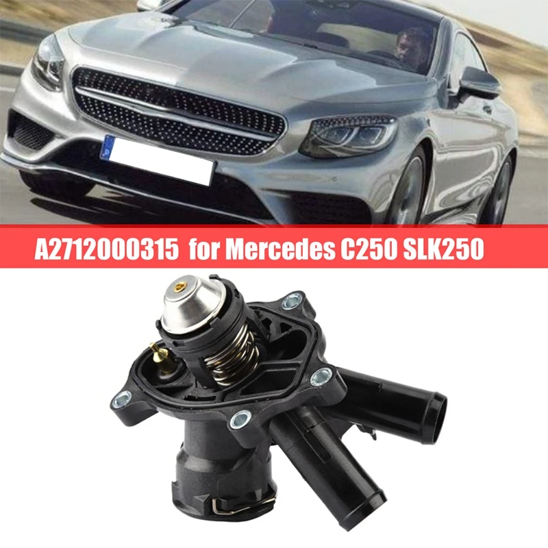 

A2712000315 Cooling Water Thermostat Thermostat Controller Auto For Mercedes C250 SLK250