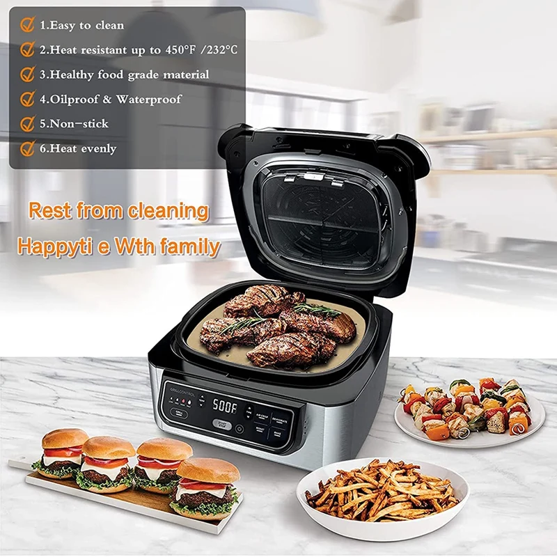 https://ae01.alicdn.com/kf/Sbf4d912cb91446fbbf5675b12b8bb0e1M/Air-Fryer-Parchment-Lined-100-Piece-Perforated-Square-Air-Fryer-Liner-For-Ninja-Foodi-Grill-5.jpg