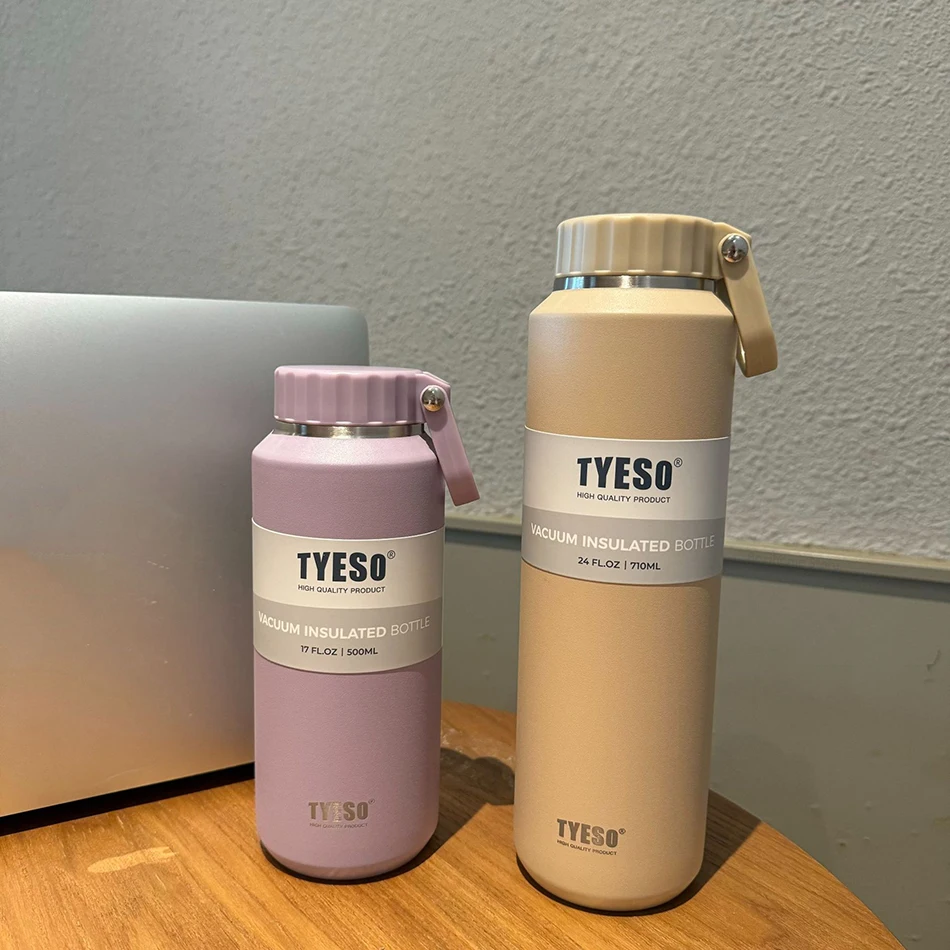 Tyeso Vacuum Insulated Bottle Sports 304 Stainless Steel Hot And Cold Water Bottle 17 Tyeso Vacuum Insulated Bottle Sports 304 Stainless Steel Hot And Cold Water Bottle