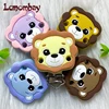 3/10pcs Lion Silicone  Pacifier Clips For DIY Baby Teething Necklace Dummy Holder Baby Teether 3