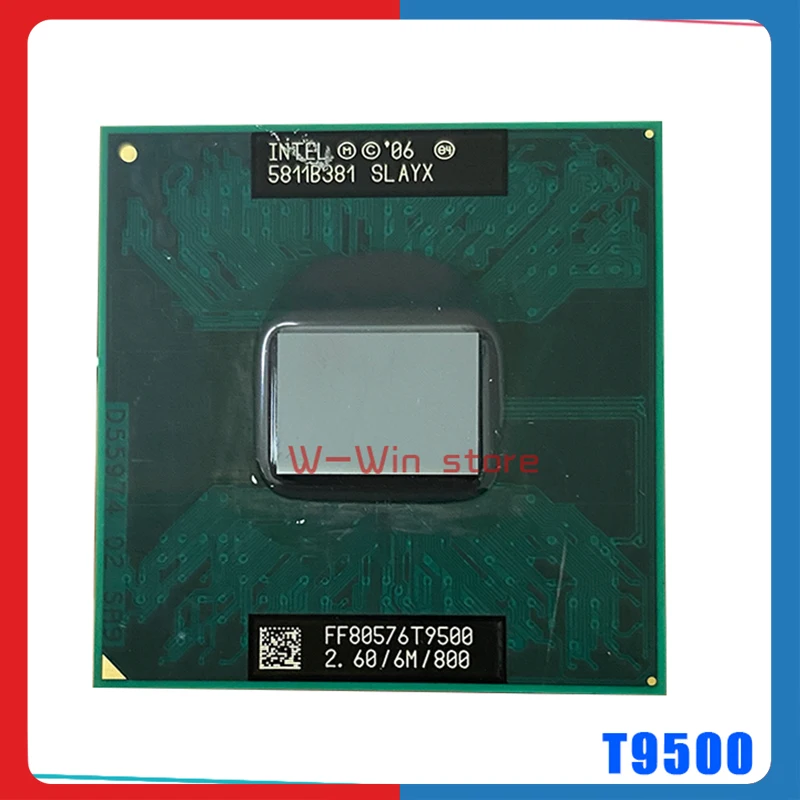 Процессор для ноутбука T9400 T9500 T9550 T9600 T9800 T9900 T9300 |