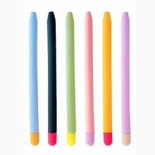 Étui à stylet en Silicone pour Apple Pencil, 2 couleurs assorties, étui de protection antidérapant Anti chute, 2 générations 