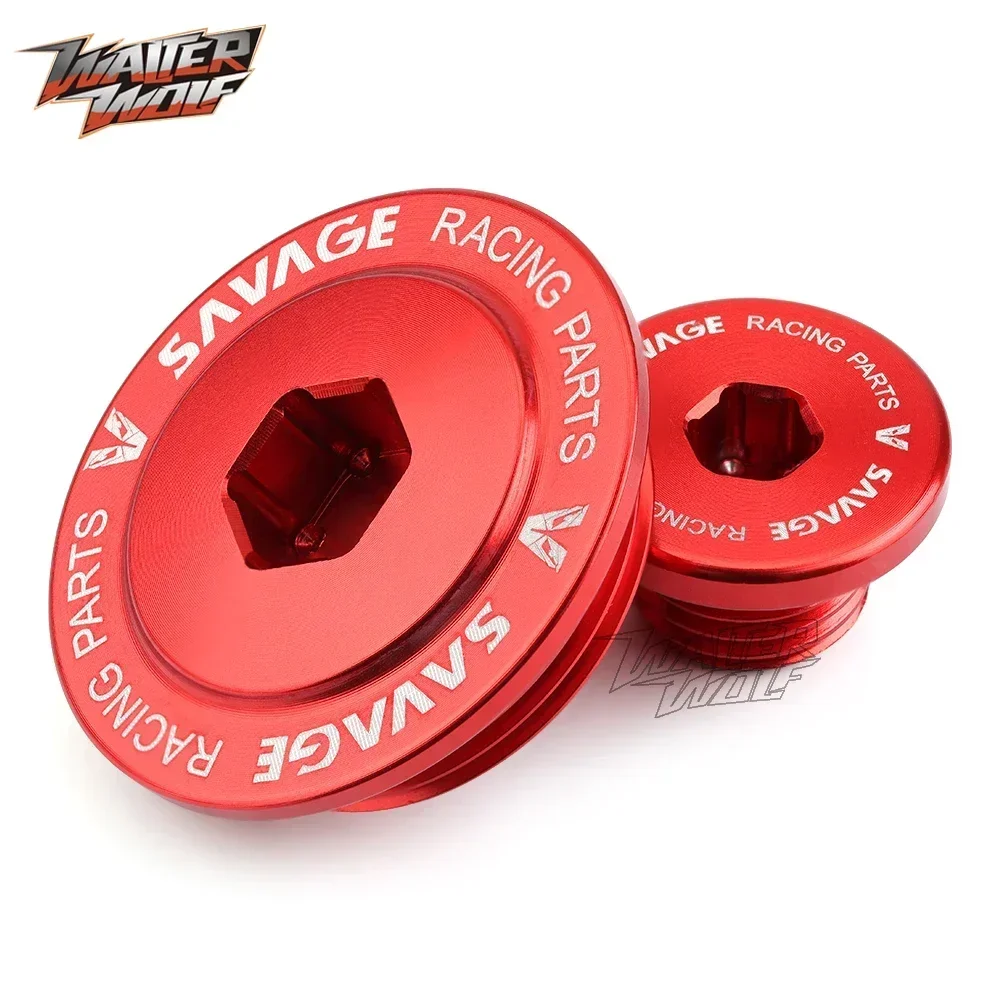 XR400R Motorcycle Crankcase Cover Straight Screw Plug