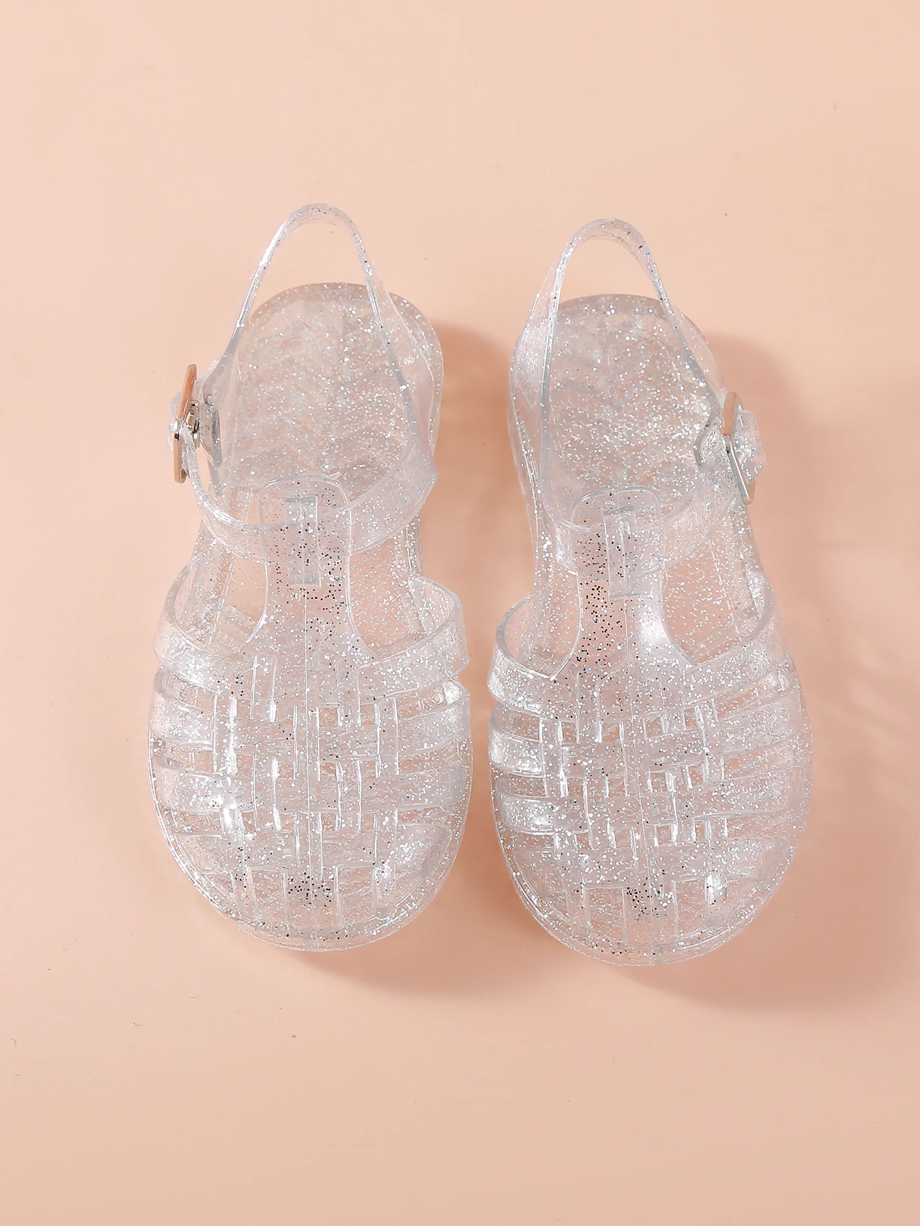Baby Shoes kids shoes children sandals kids sandals beach shoes Children's Sandals Jelly Shoes PVC Princess Shoes Summer Girls Hollow Toe Sandals Low-cut Roman Non-Slip Soft Soles
