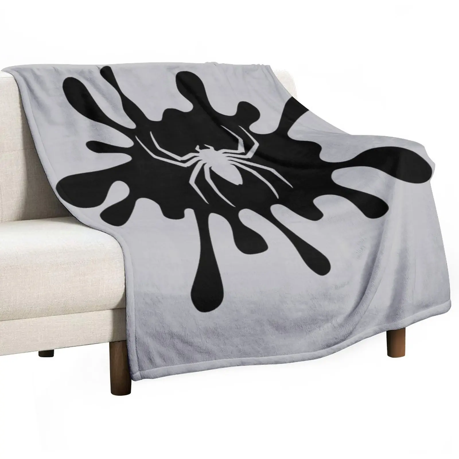 

New SPIDER INK STAIN Throw Blanket Large Blanket Sofa Blanket