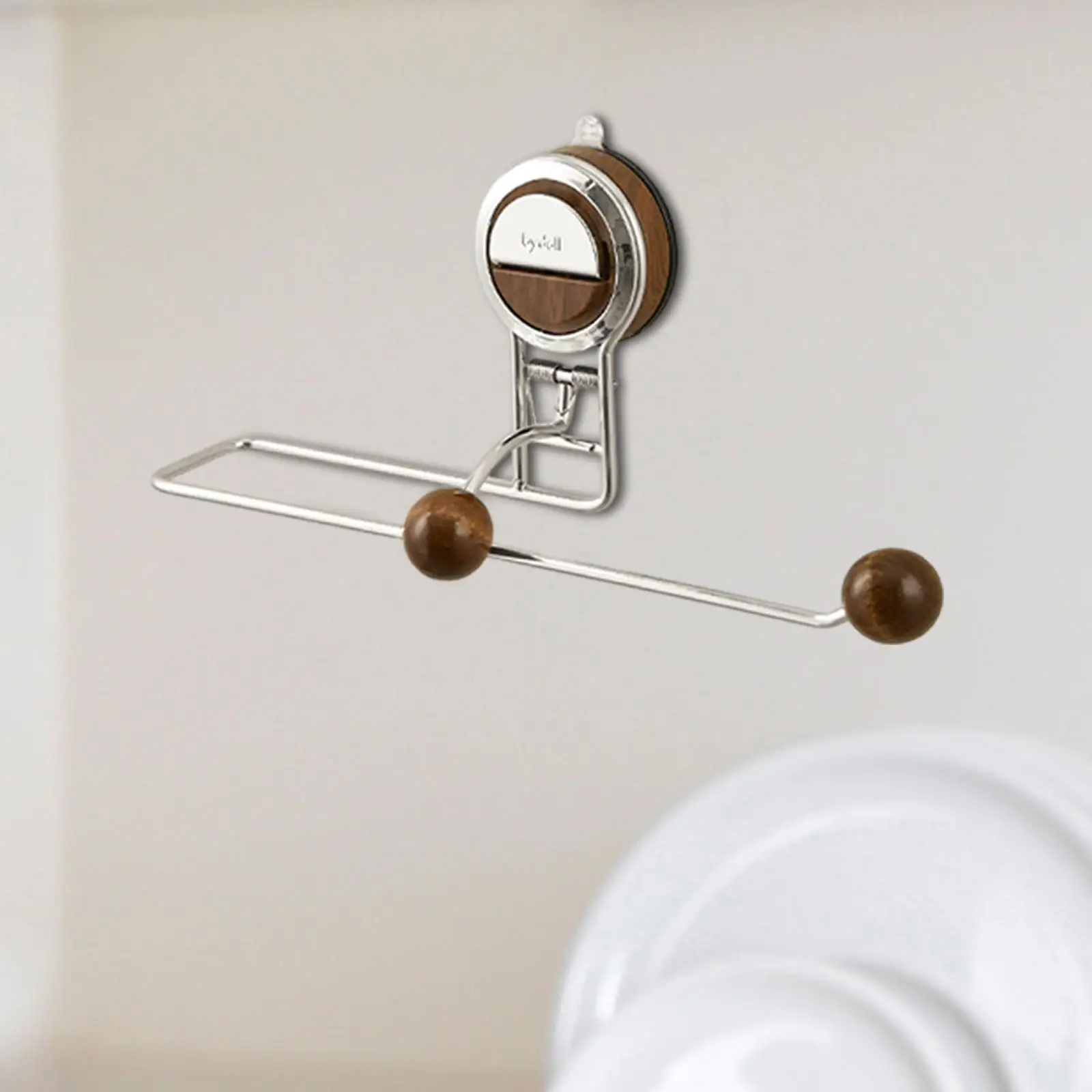 Paper Towel Holder Multi Functional Metal Wall Mounted Kitchen Hanging Dispenser for Kitchen Bathroom Disposable Hand Towels
